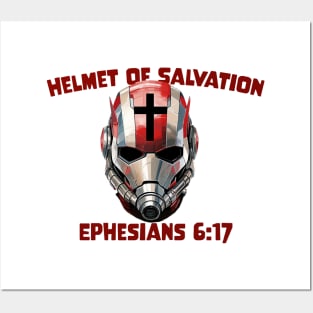 Armor of God, Helmet of Salvation Antman Style Posters and Art